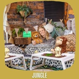 Tipi kinderfeestje jungle