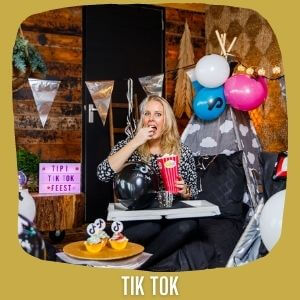 Tipi kinderfeestje tik tok